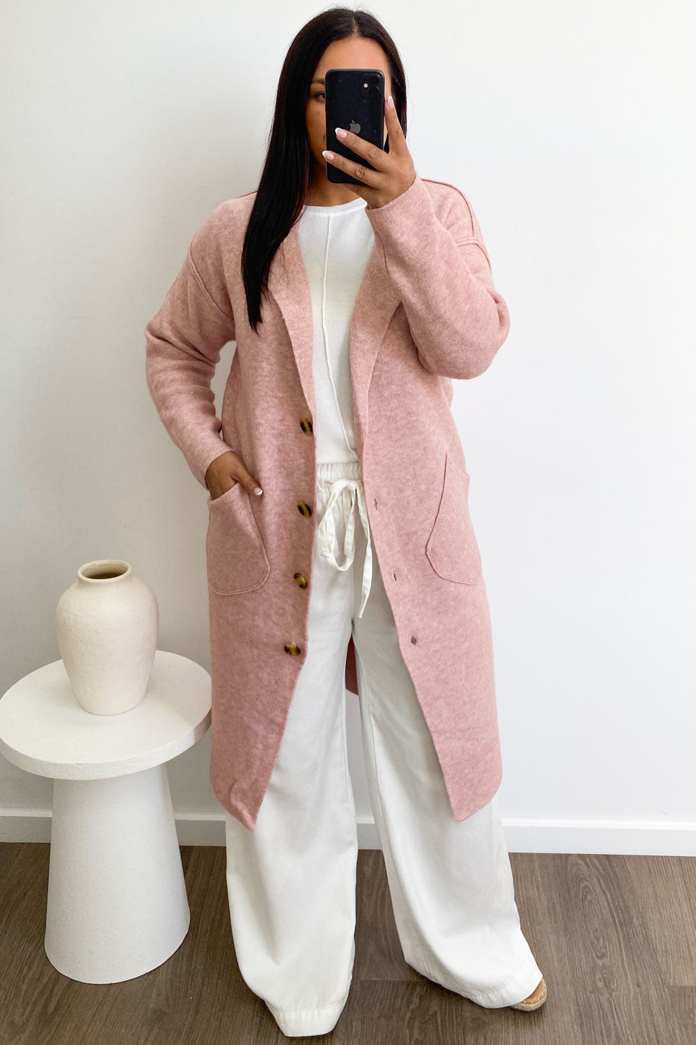 Annabelle Coat - Pink