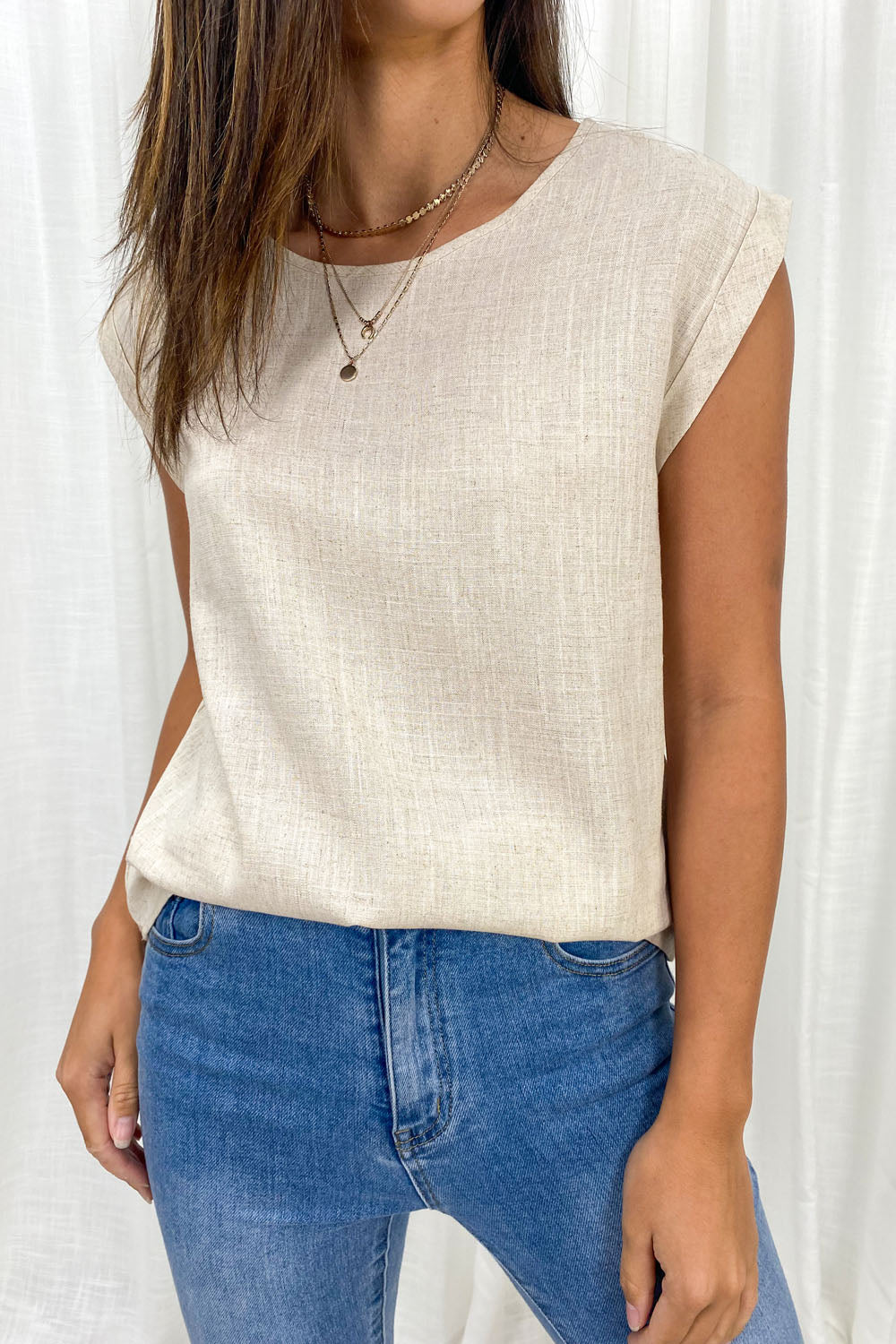 Bailey Top - Oatmeal