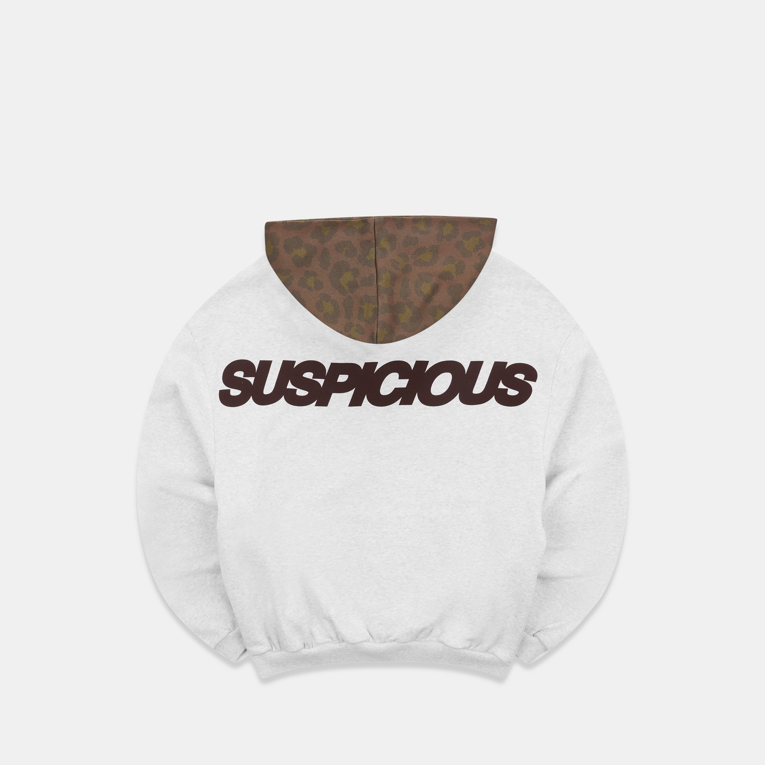 Leopard / Base Hoodie - Neutral Heather