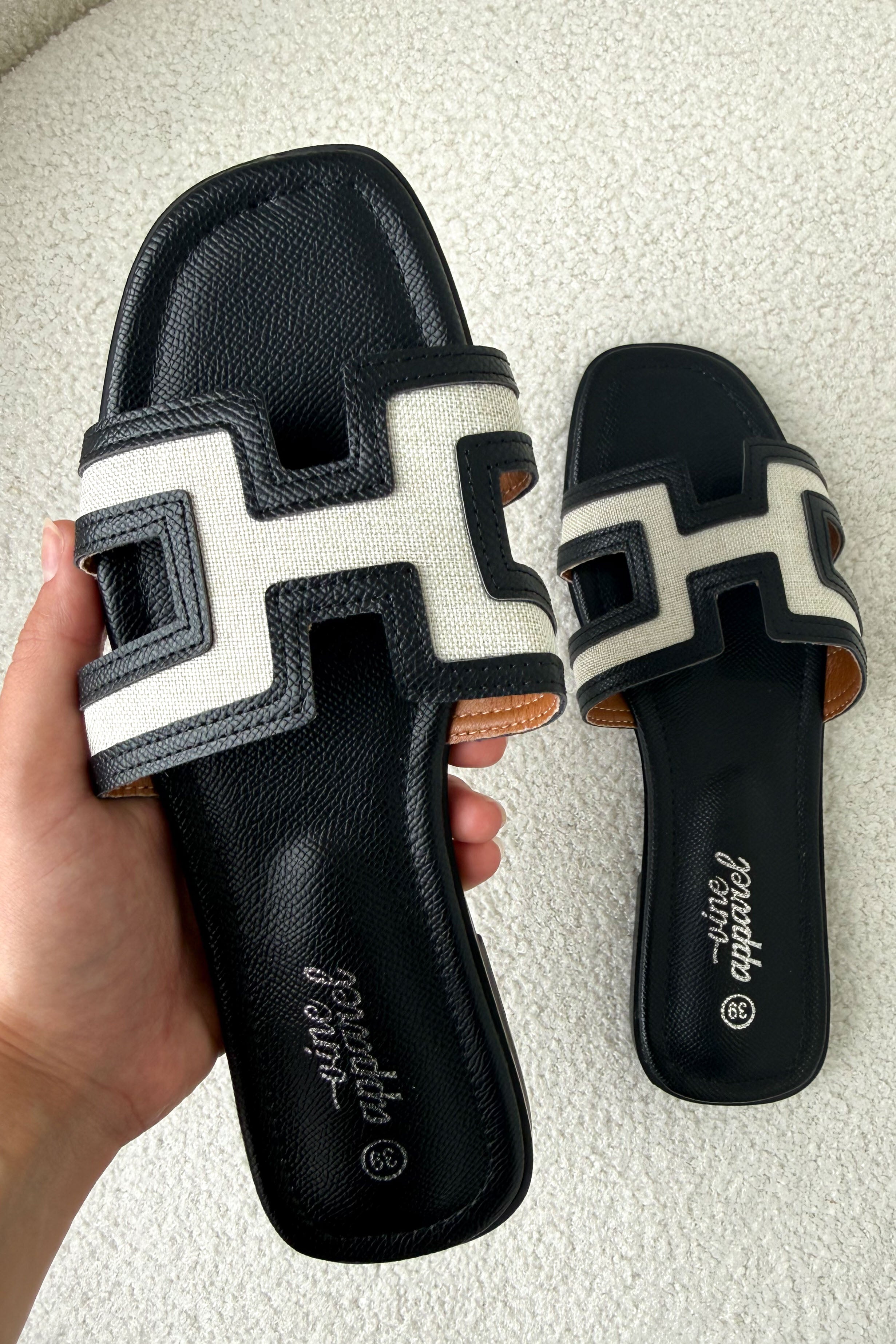 Harley Slides - Black