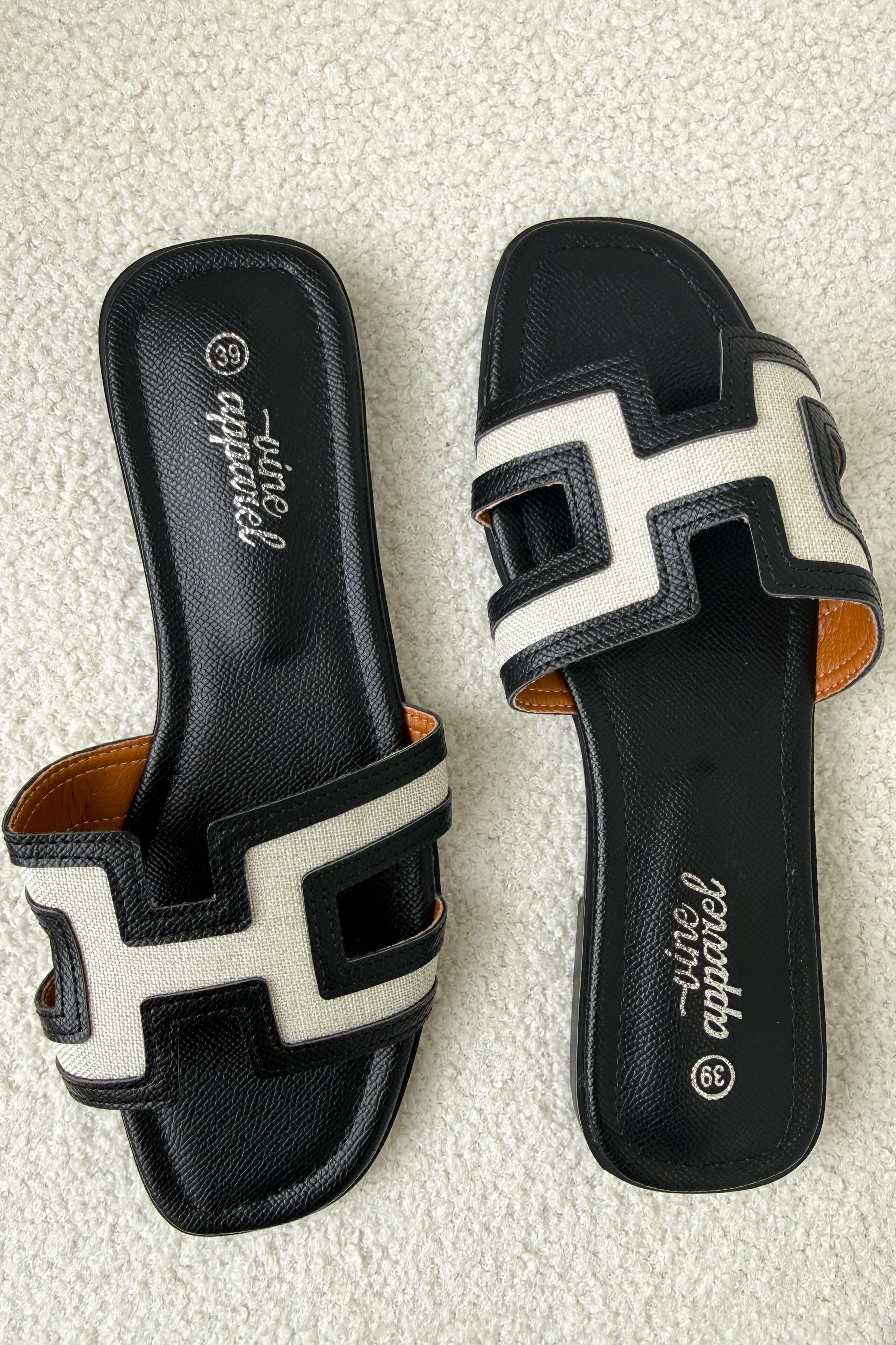 Harley Slides - Black