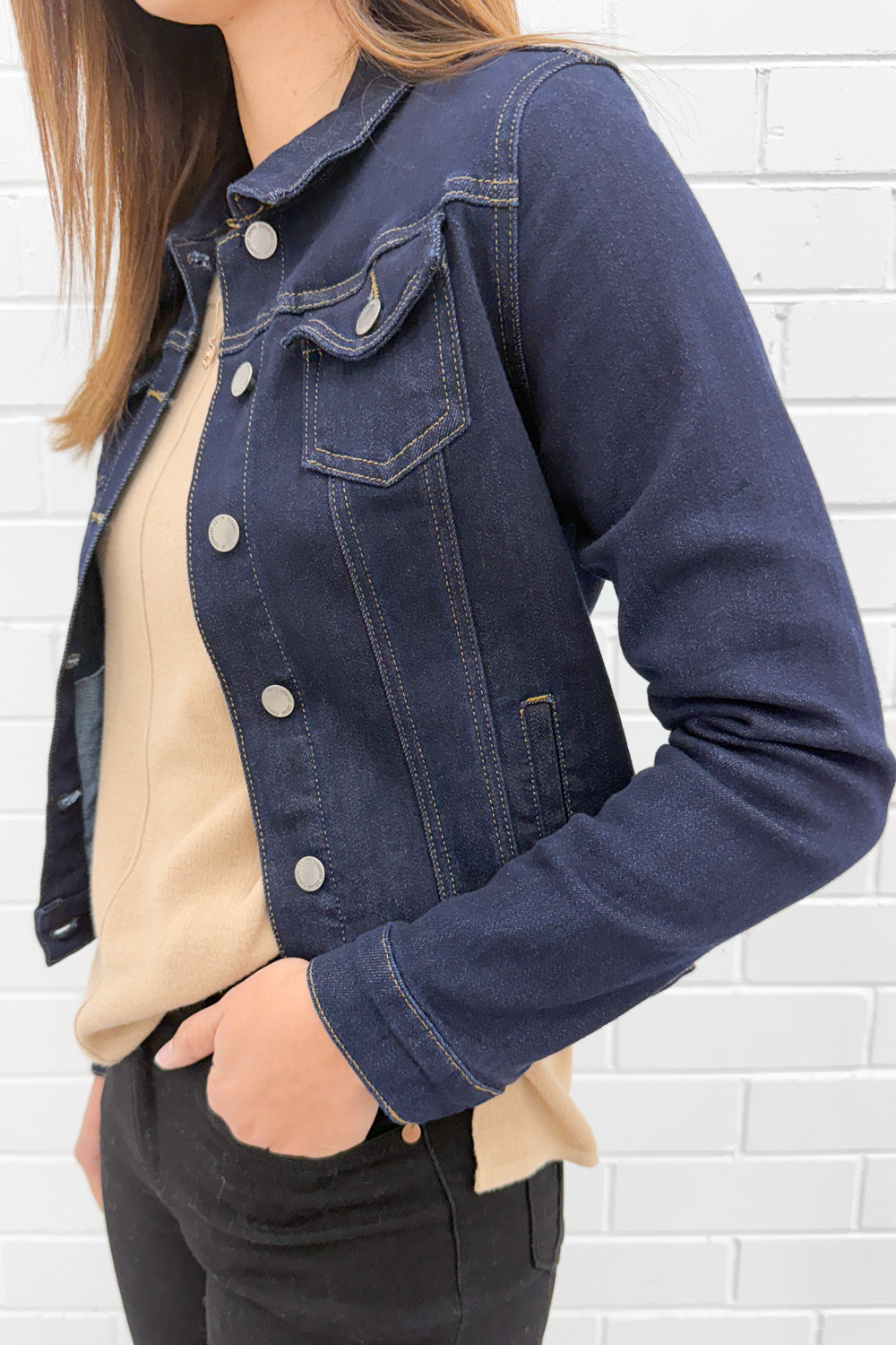 Kalina Denim Jacket - Indigo