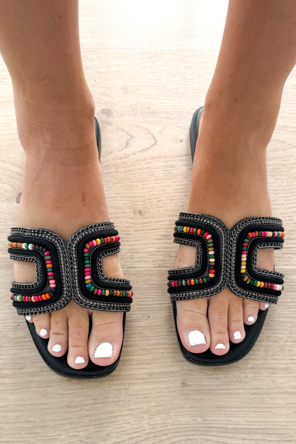 Lina Slides - Black