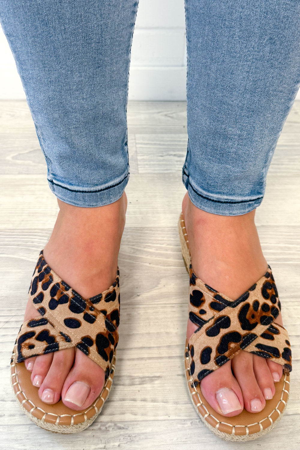 Savannah Sandal - Leopard