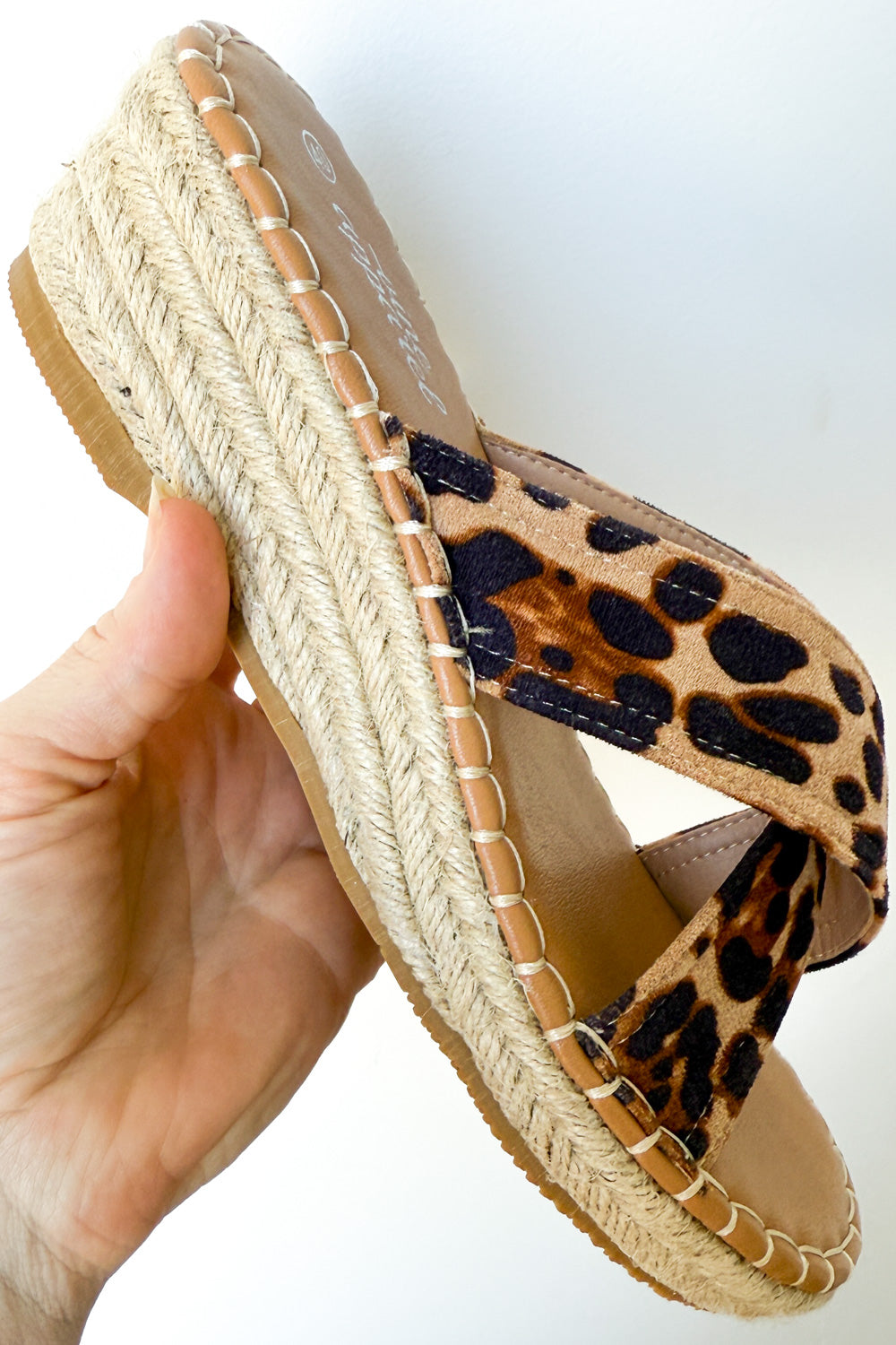 Savannah Sandal - Leopard