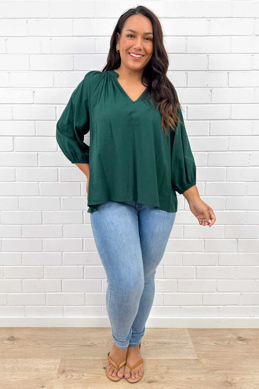 Vienna Top - Emerald