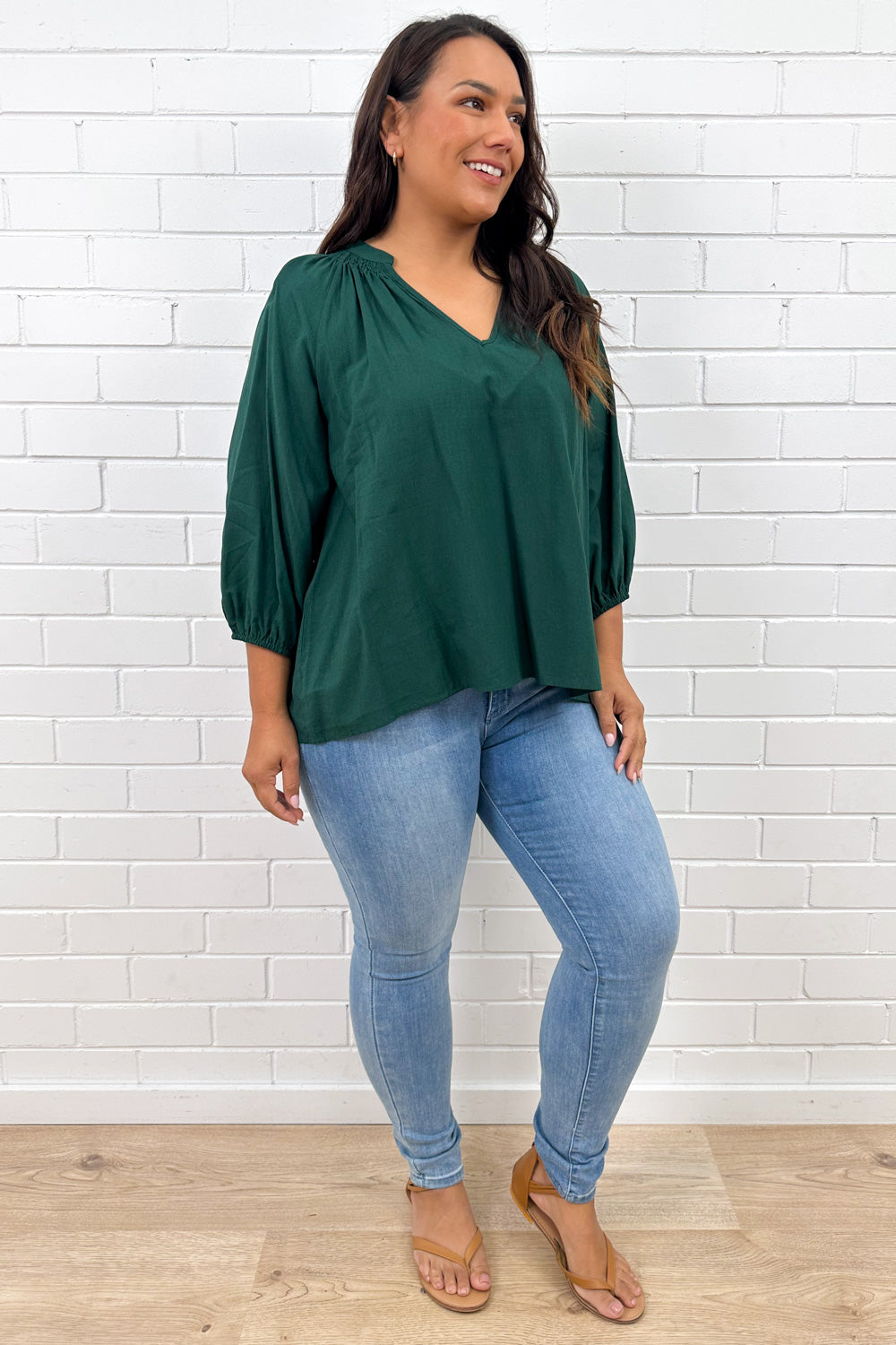 Vienna Top - Emerald