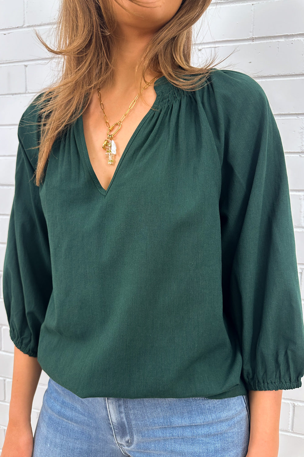 Vienna Top - Emerald
