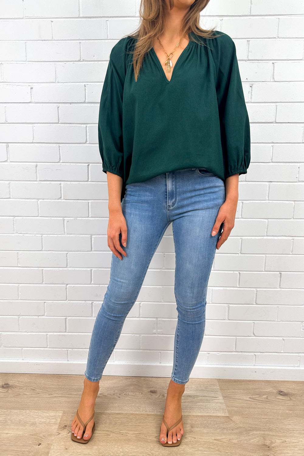Vienna Top - Emerald