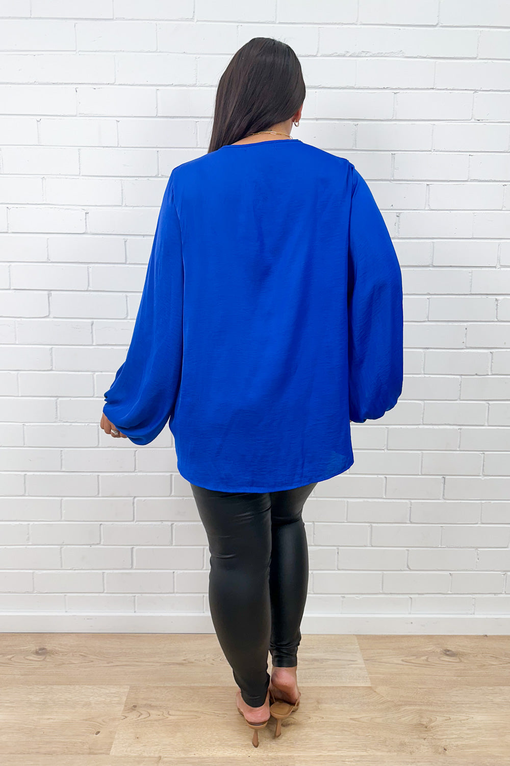 Yvonne Blouse - Cobalt Blue