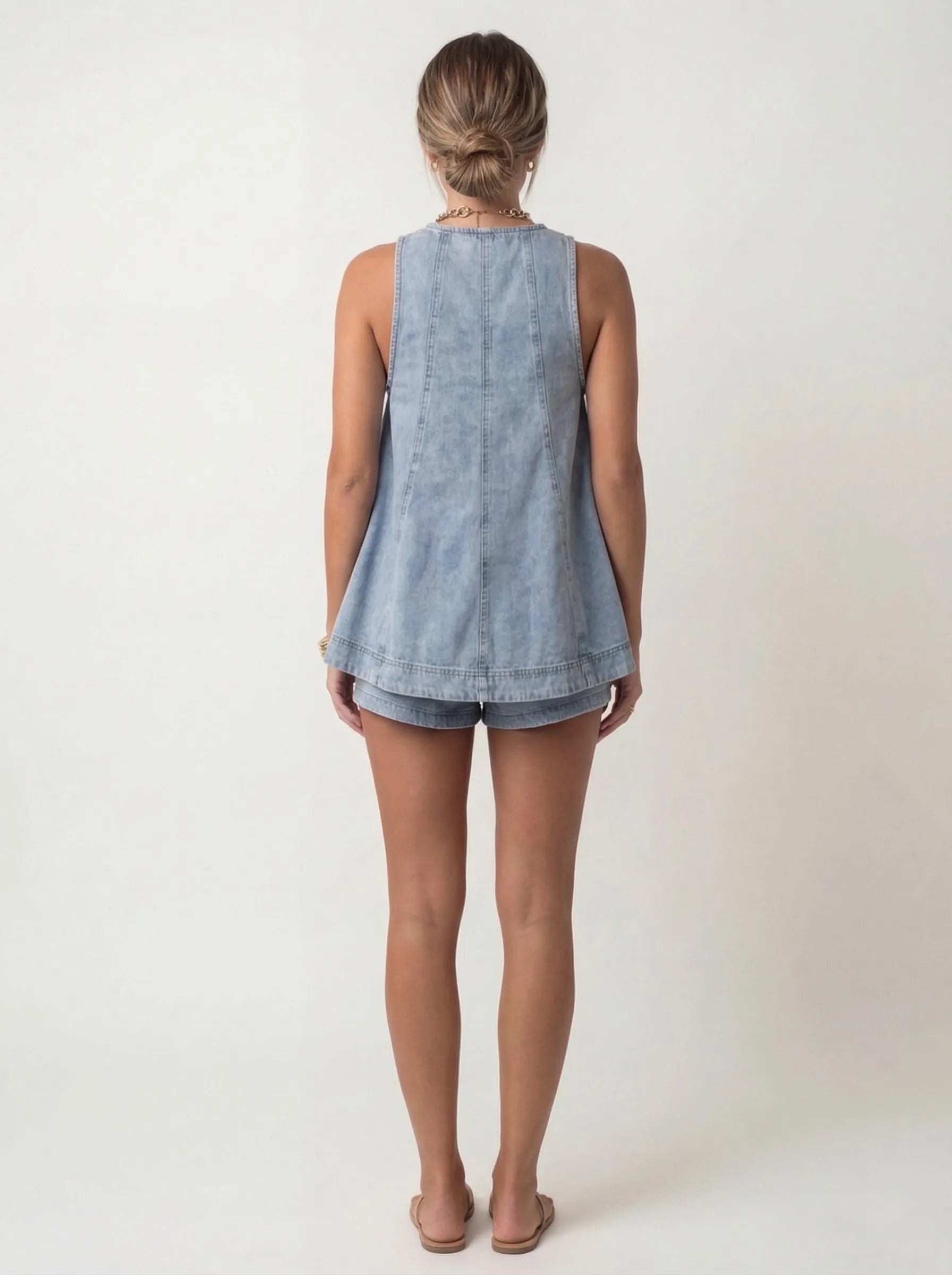 Sienna™ | Denim-Kombi-Set